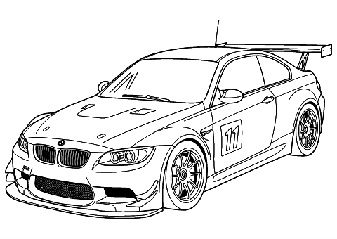 voiture de course bmw