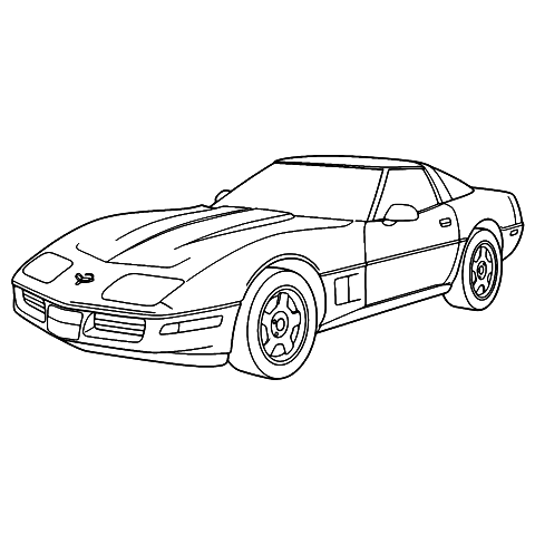 voiture corvette