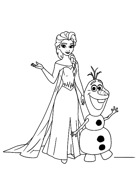 elsa and olaf