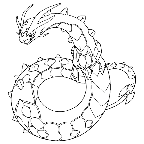 pokemon eternatus Coloring Page