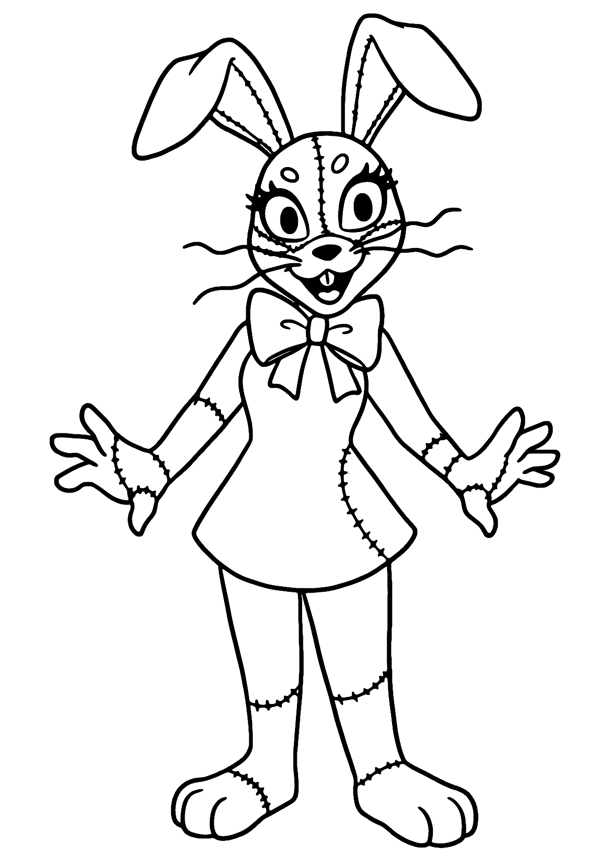 Coloriage Fnaf Vanny