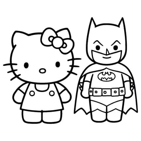 Hello Kitty și Batman