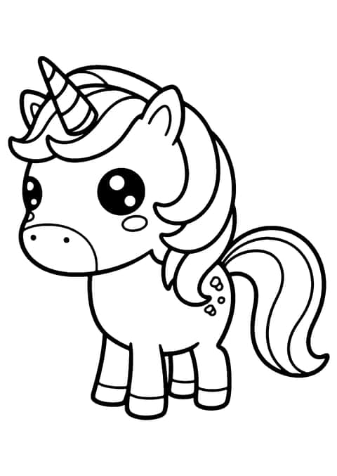 unicornio kawaii