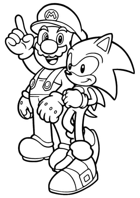 Mario et Sonic