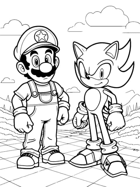 Mario und Sonic