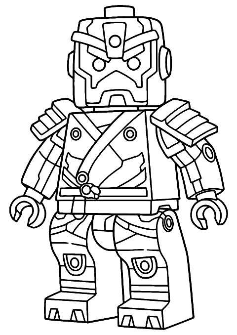 nindroide ninjago Coloring Page