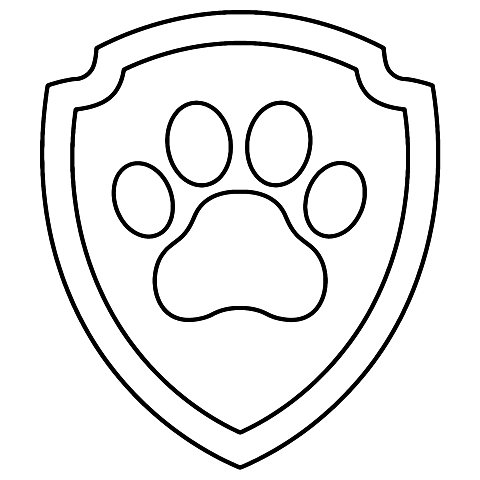 paw patrol emblem