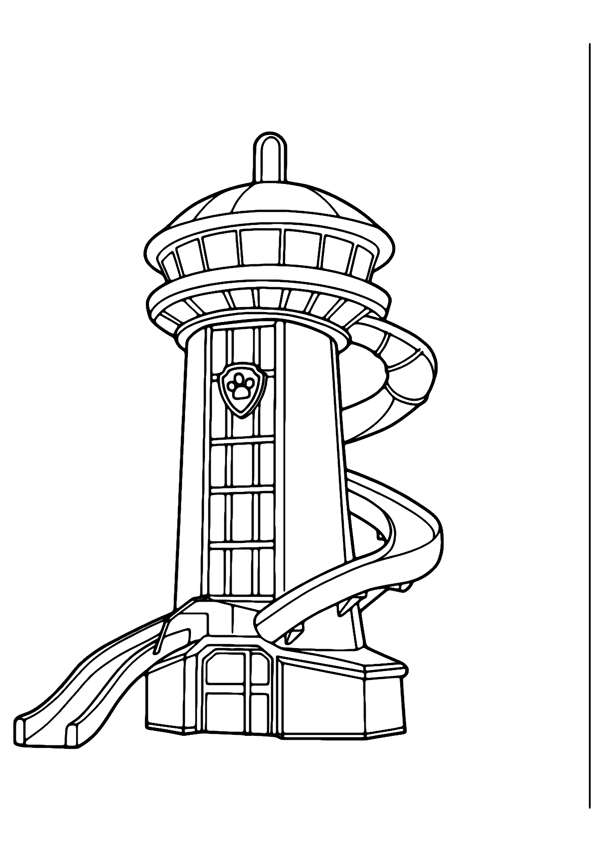  Torre Patrulla Canina Para Colorear