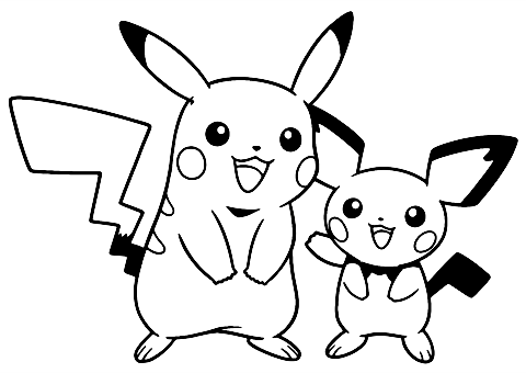 pikachu pichu pokemon