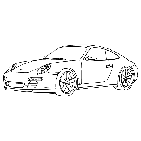 voiture porsche