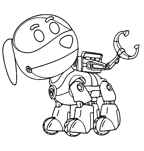 paw patrol robo dog