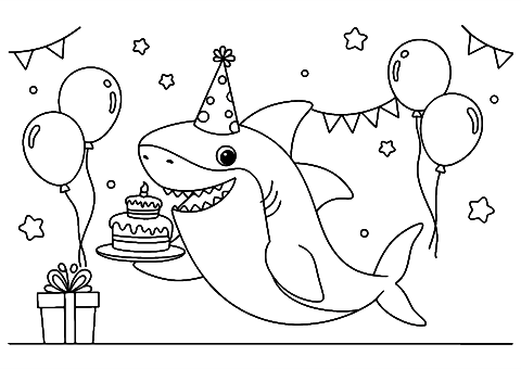 shark birthday