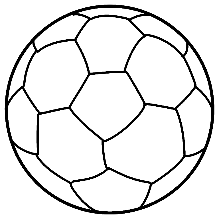 Coloriage Ballon De Football