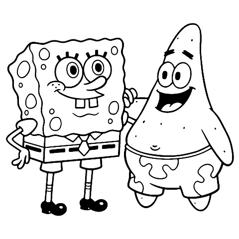 Spongebob dan Patrick