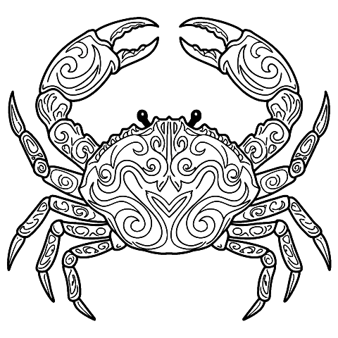 tribal crab