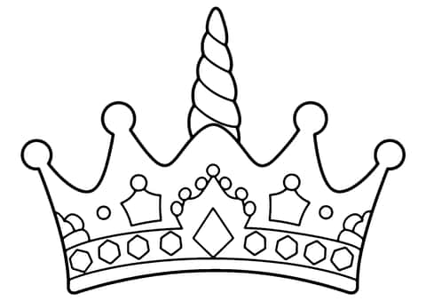 enhjørningekrone