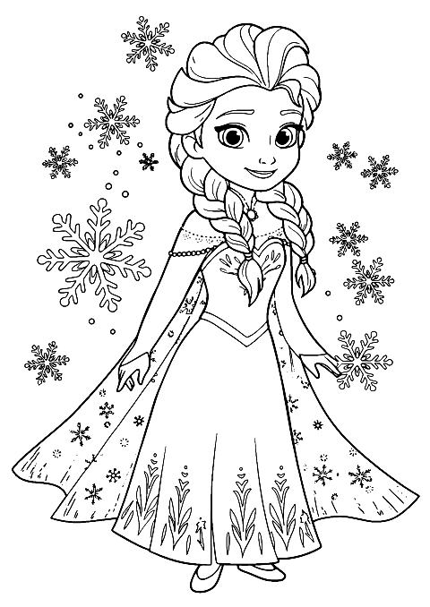 young elsa